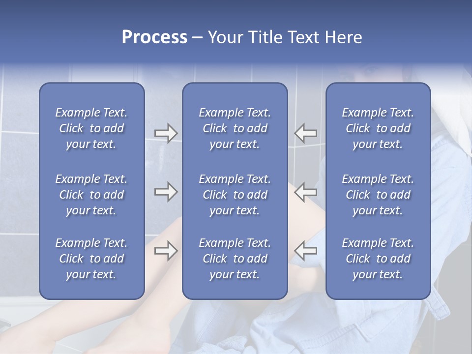 Beautiful Healthy Lady PowerPoint Template