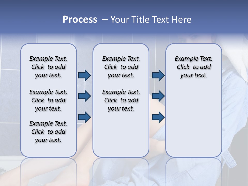 Beautiful Healthy Lady PowerPoint Template