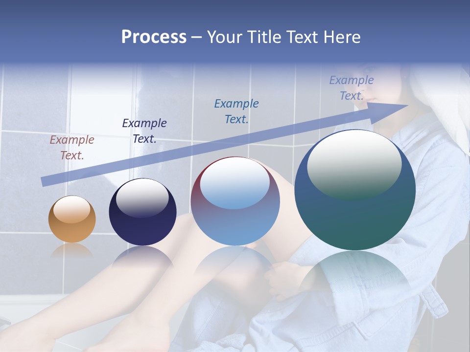 Beautiful Healthy Lady PowerPoint Template