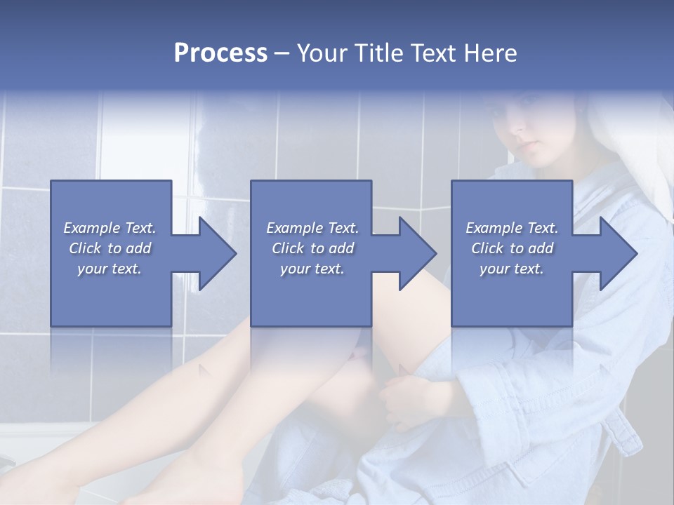 Beautiful Healthy Lady PowerPoint Template