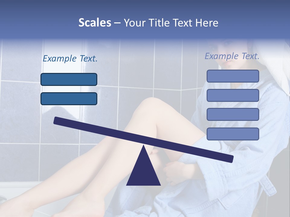 Beautiful Healthy Lady PowerPoint Template