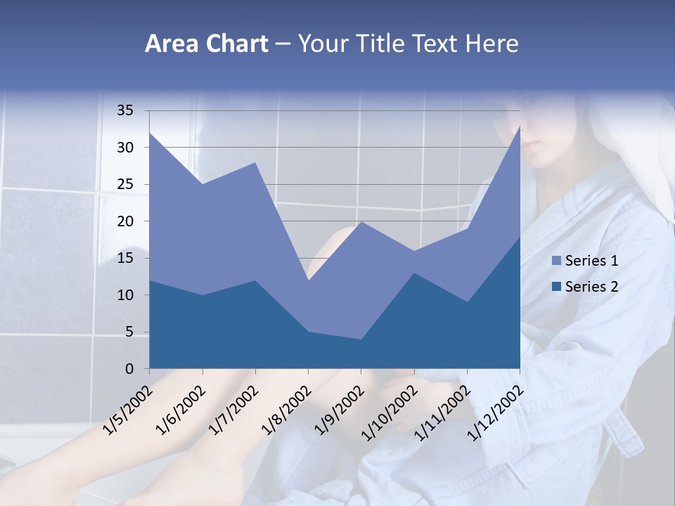 Beautiful Healthy Lady PowerPoint Template