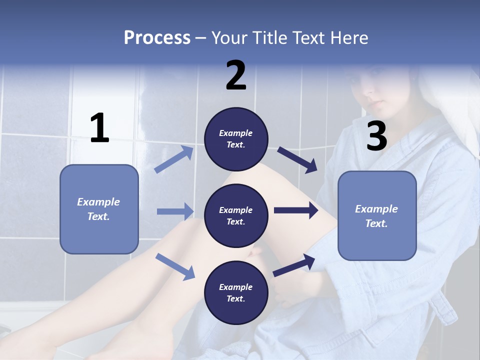 Beautiful Healthy Lady PowerPoint Template