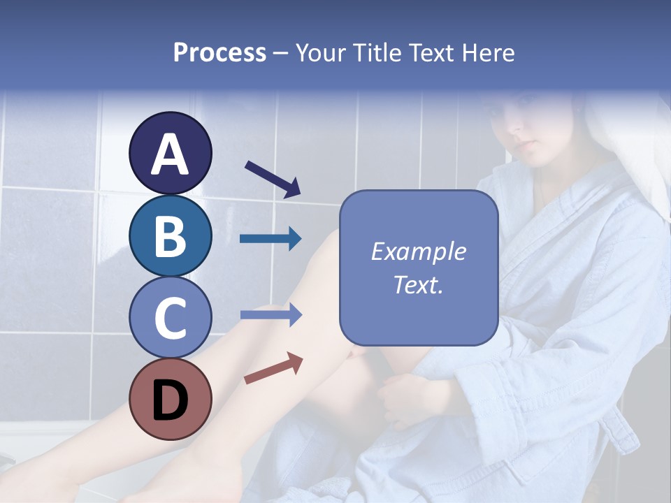 Beautiful Healthy Lady PowerPoint Template