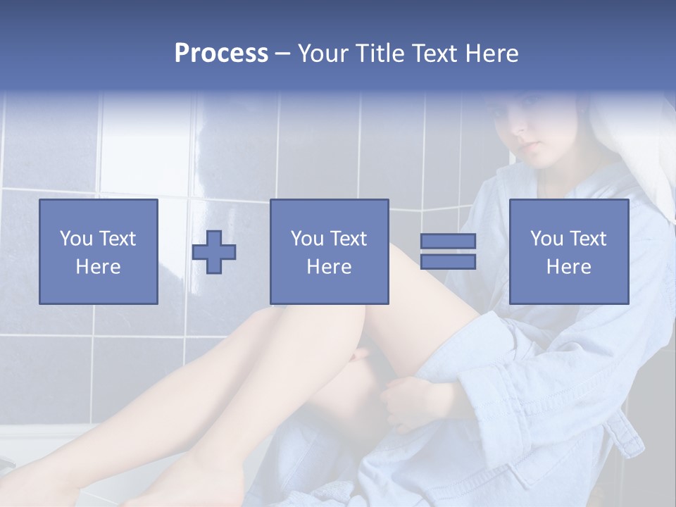 Beautiful Healthy Lady PowerPoint Template