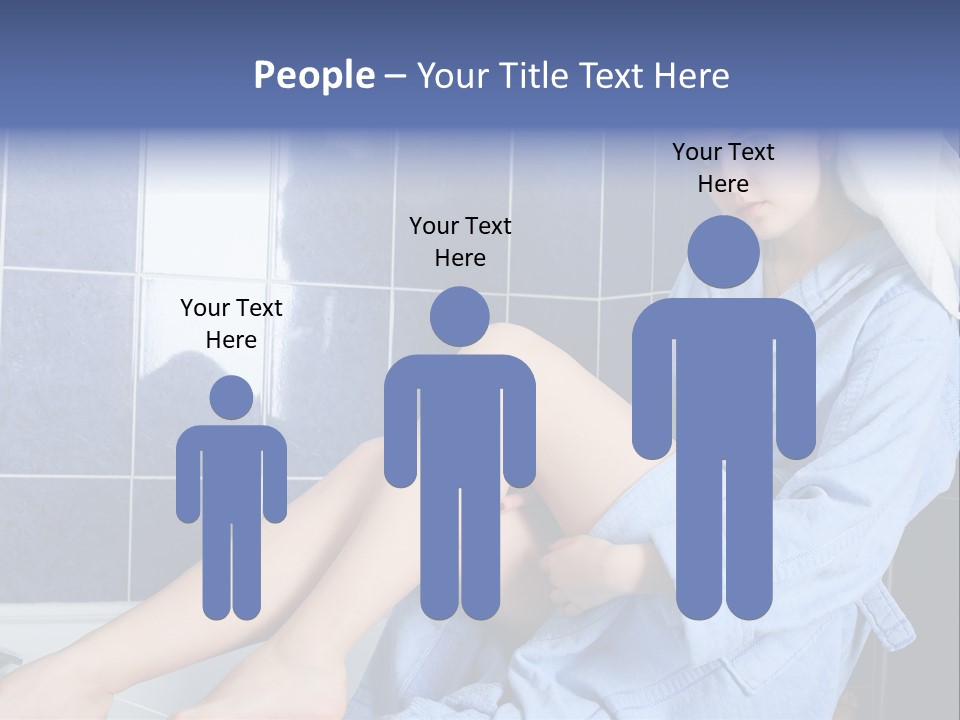 Beautiful Healthy Lady PowerPoint Template