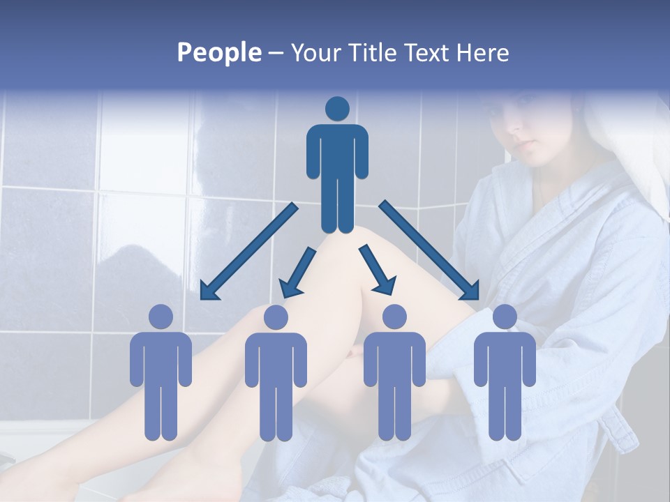 Beautiful Healthy Lady PowerPoint Template