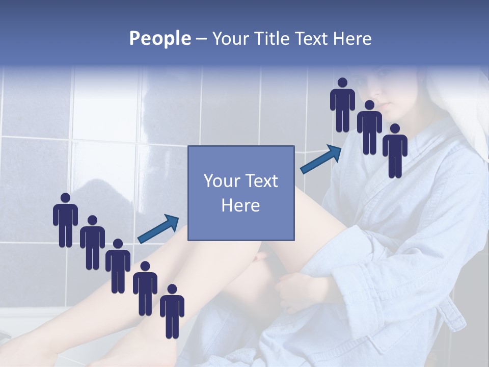 Beautiful Healthy Lady PowerPoint Template