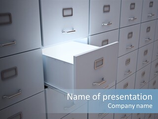 File Equipment Finance PowerPoint Template