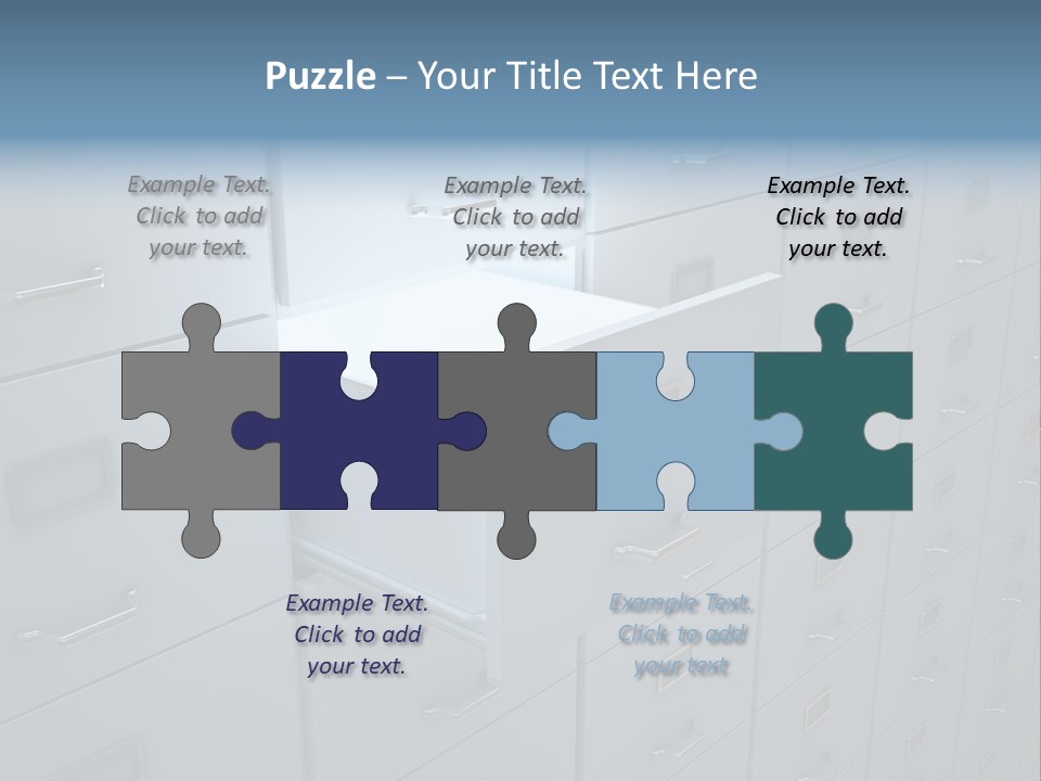 File Equipment Finance PowerPoint Template