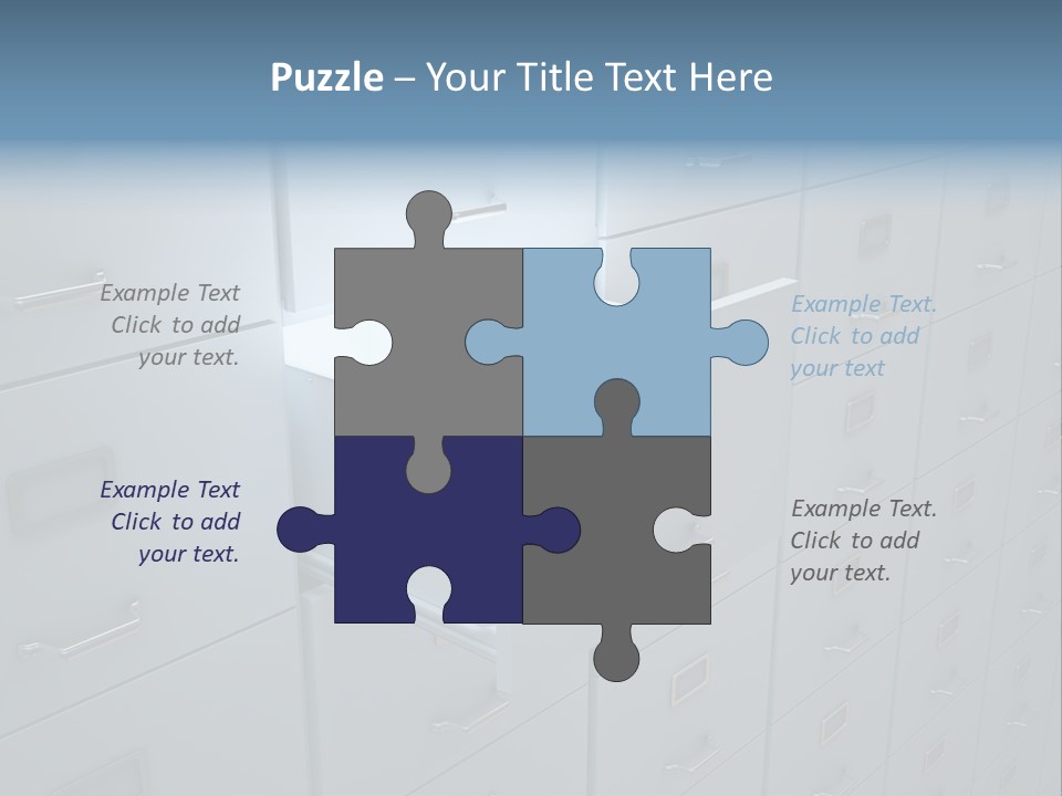 File Equipment Finance PowerPoint Template