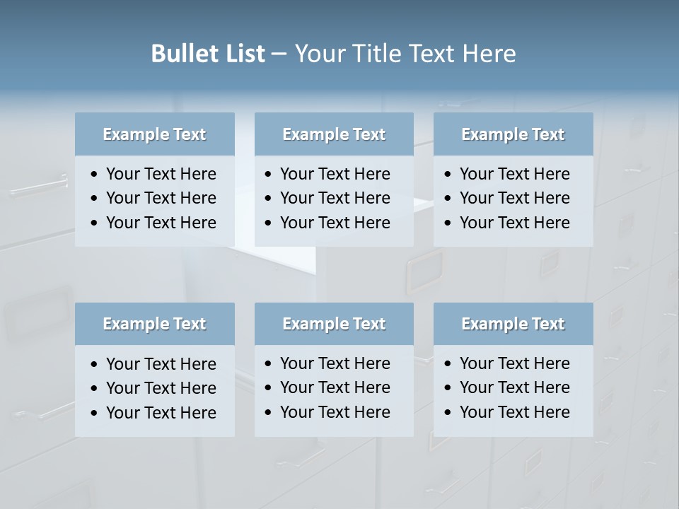 File Equipment Finance PowerPoint Template