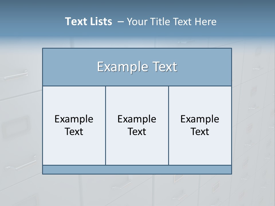 File Equipment Finance PowerPoint Template