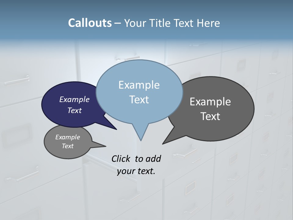 File Equipment Finance PowerPoint Template