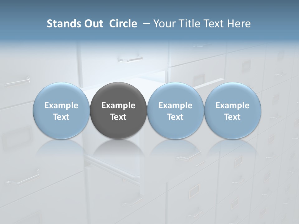 File Equipment Finance PowerPoint Template