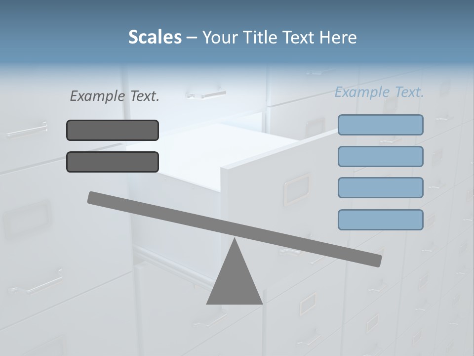 File Equipment Finance PowerPoint Template