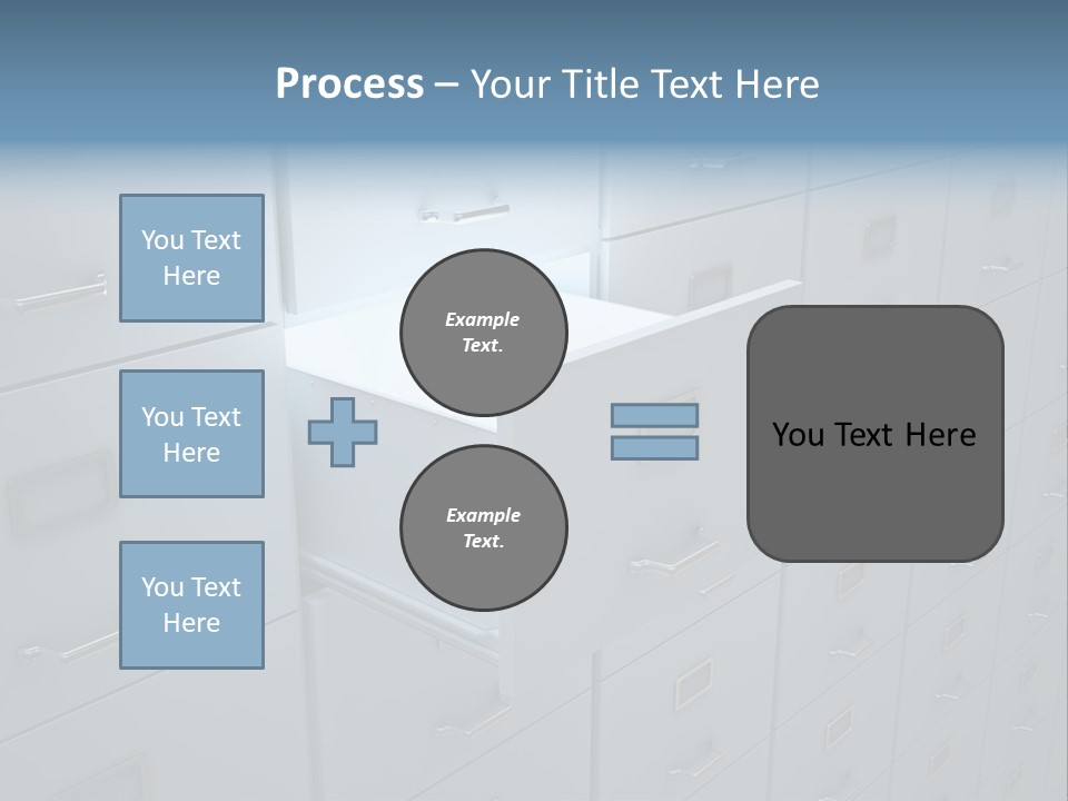File Equipment Finance PowerPoint Template