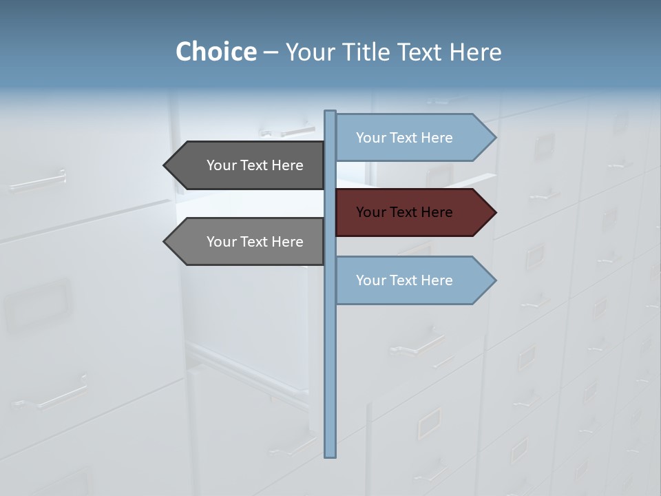 File Equipment Finance PowerPoint Template
