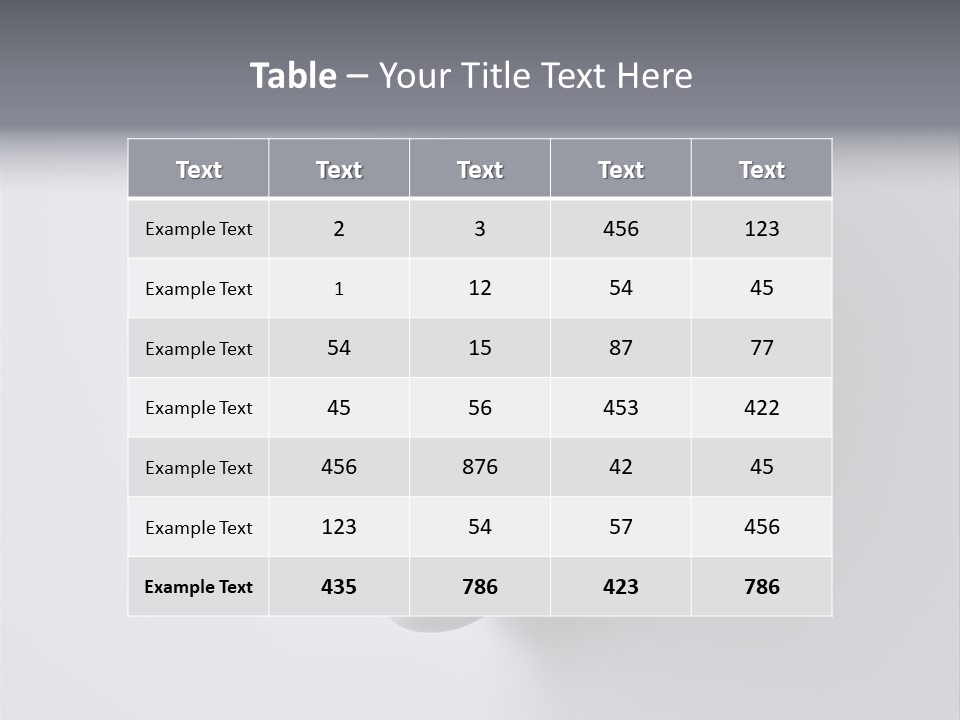 Sexy Background Look PowerPoint Template