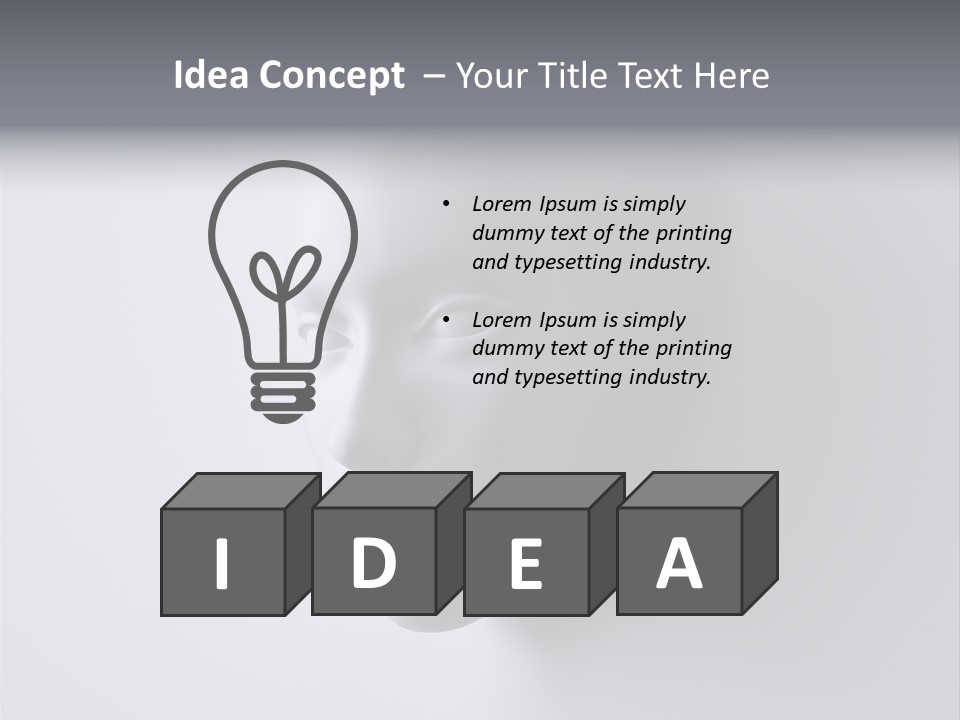 Sexy Background Look PowerPoint Template