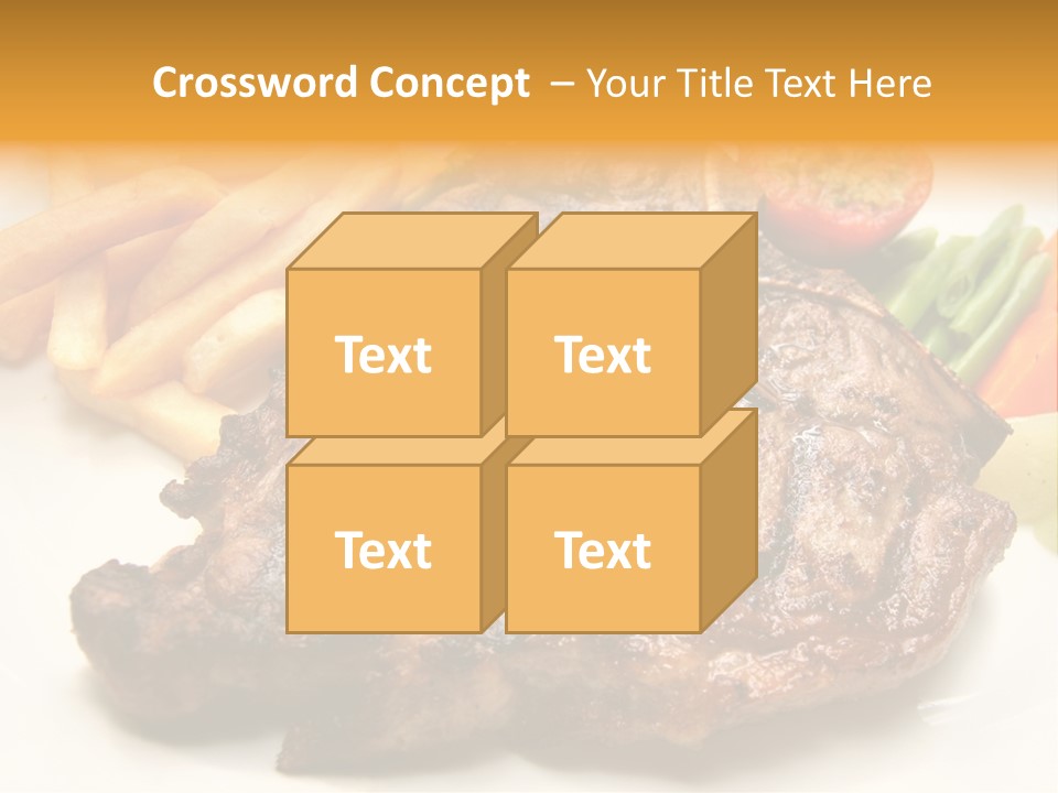 Steak Bbq Beef PowerPoint Template