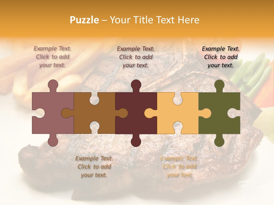 Steak Bbq Beef PowerPoint Template