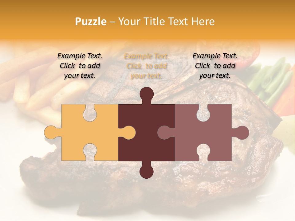 Steak Bbq Beef PowerPoint Template