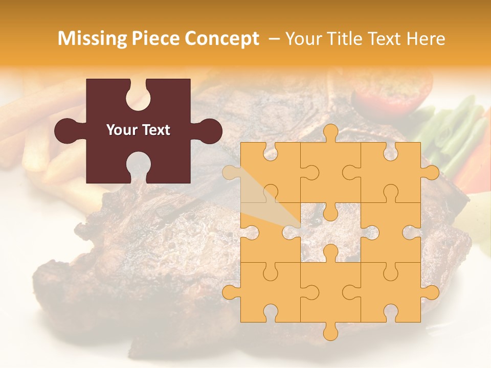 Steak Bbq Beef PowerPoint Template