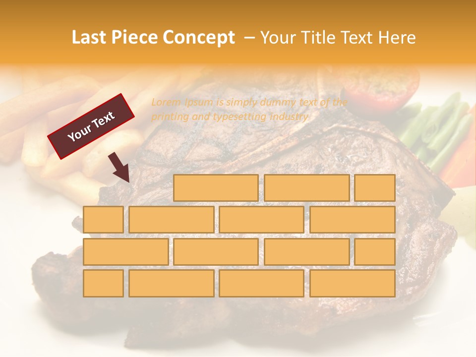 Steak Bbq Beef PowerPoint Template