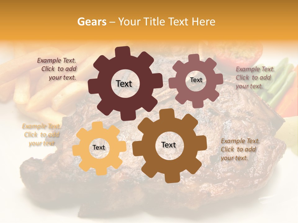 Steak Bbq Beef PowerPoint Template