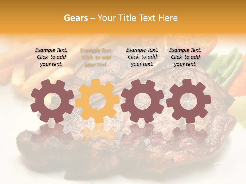 Steak Bbq Beef PowerPoint Template