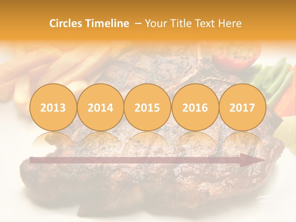 Steak Bbq Beef PowerPoint Template