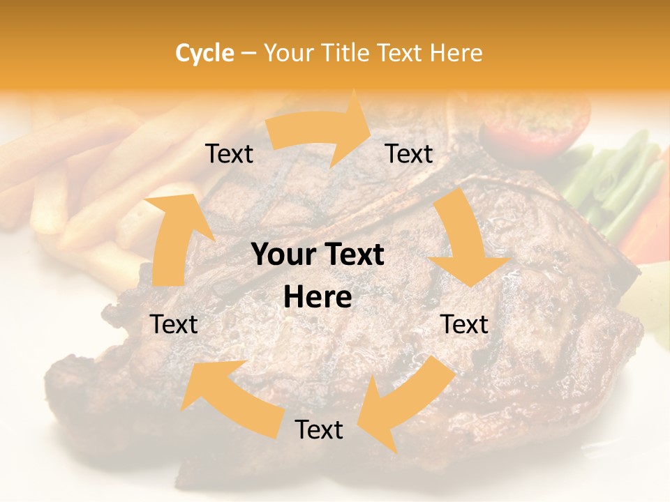 Steak Bbq Beef PowerPoint Template