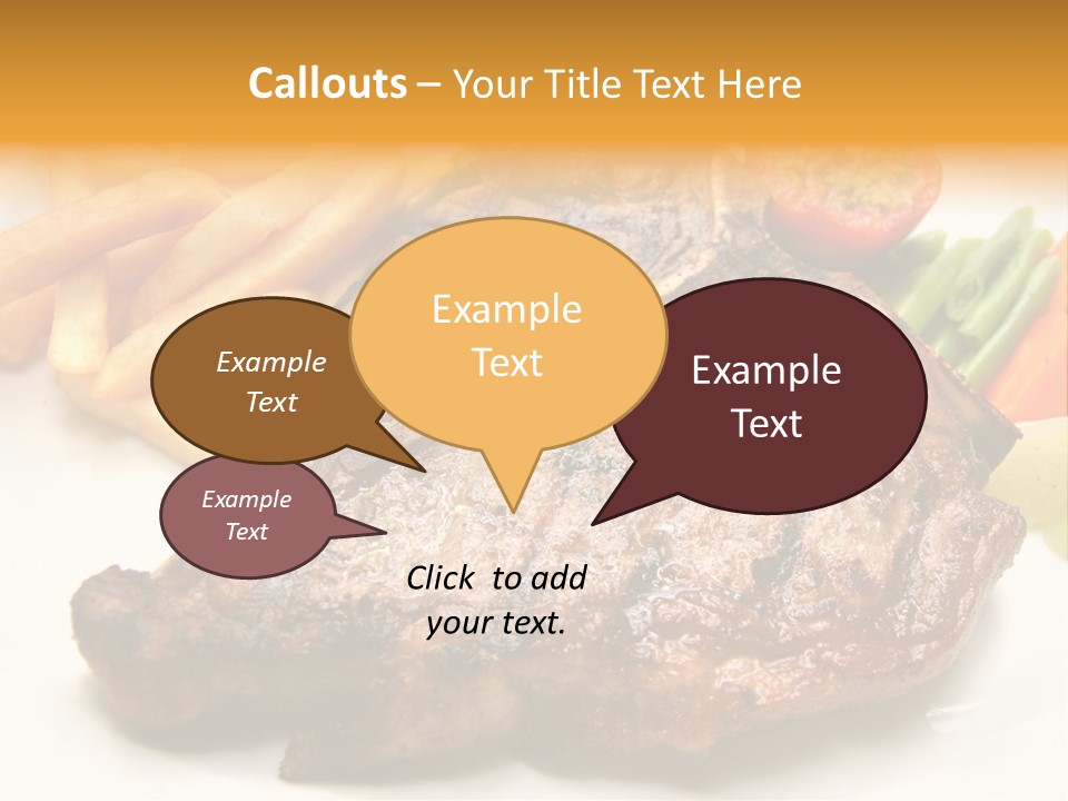 Steak Bbq Beef PowerPoint Template
