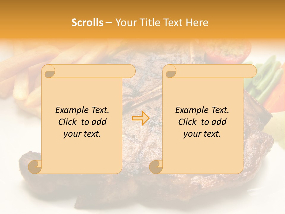 Steak Bbq Beef PowerPoint Template