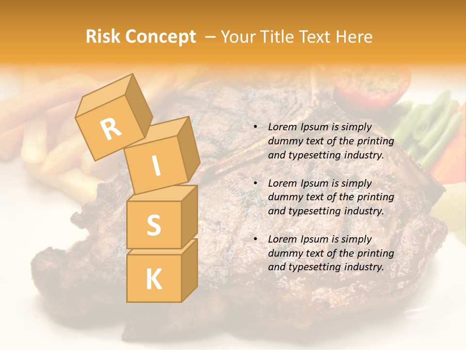 Steak Bbq Beef PowerPoint Template