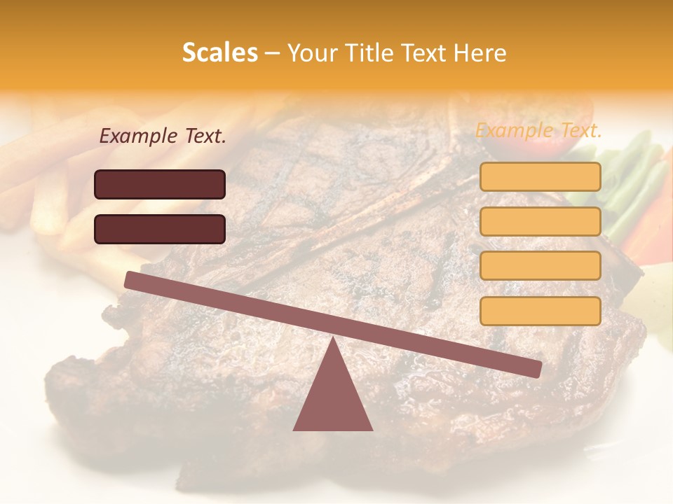 Steak Bbq Beef PowerPoint Template