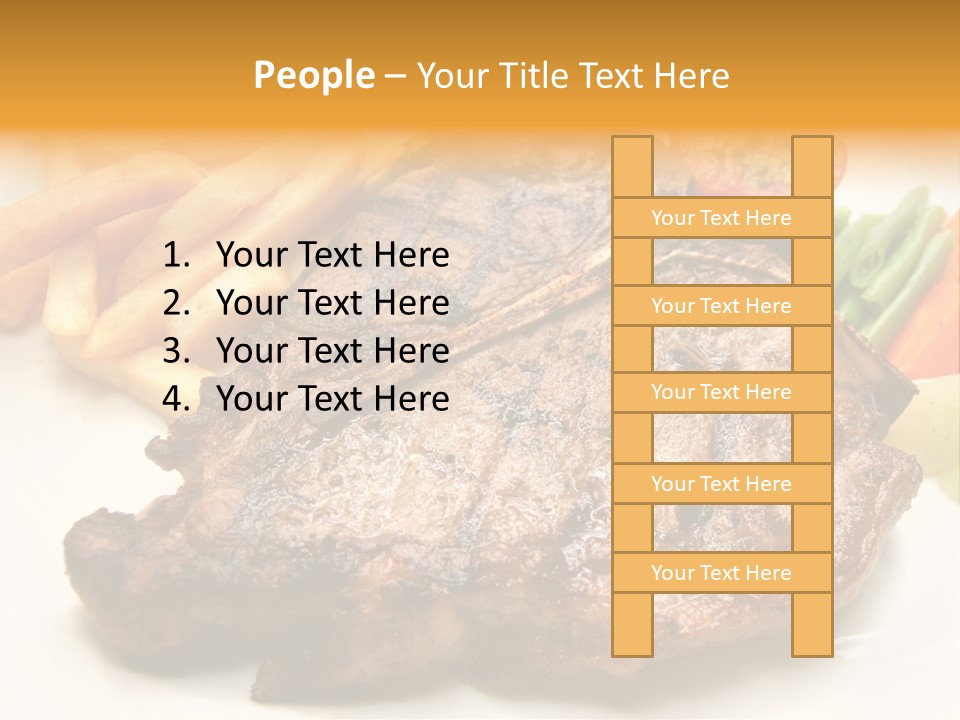 Steak Bbq Beef PowerPoint Template