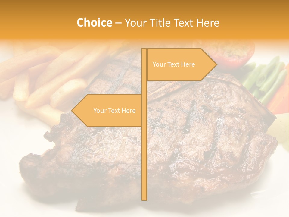 Steak Bbq Beef PowerPoint Template