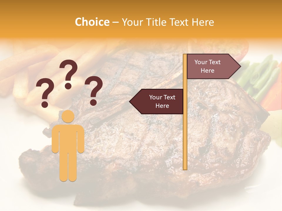 Steak Bbq Beef PowerPoint Template
