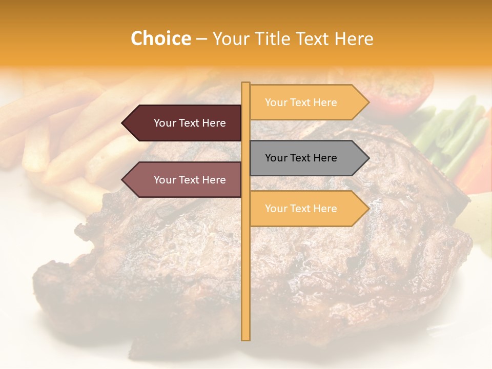 Steak Bbq Beef PowerPoint Template