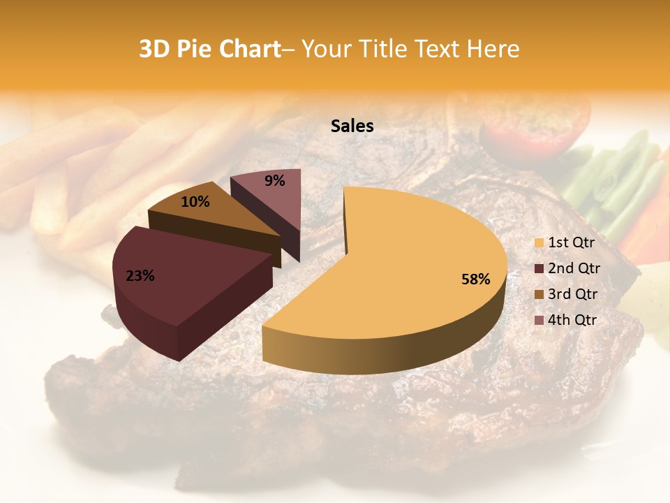 Steak Bbq Beef PowerPoint Template