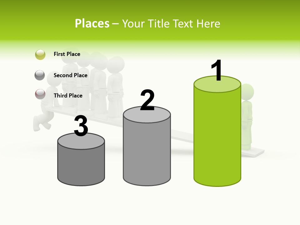 Teenager Pose Acrobat PowerPoint Template