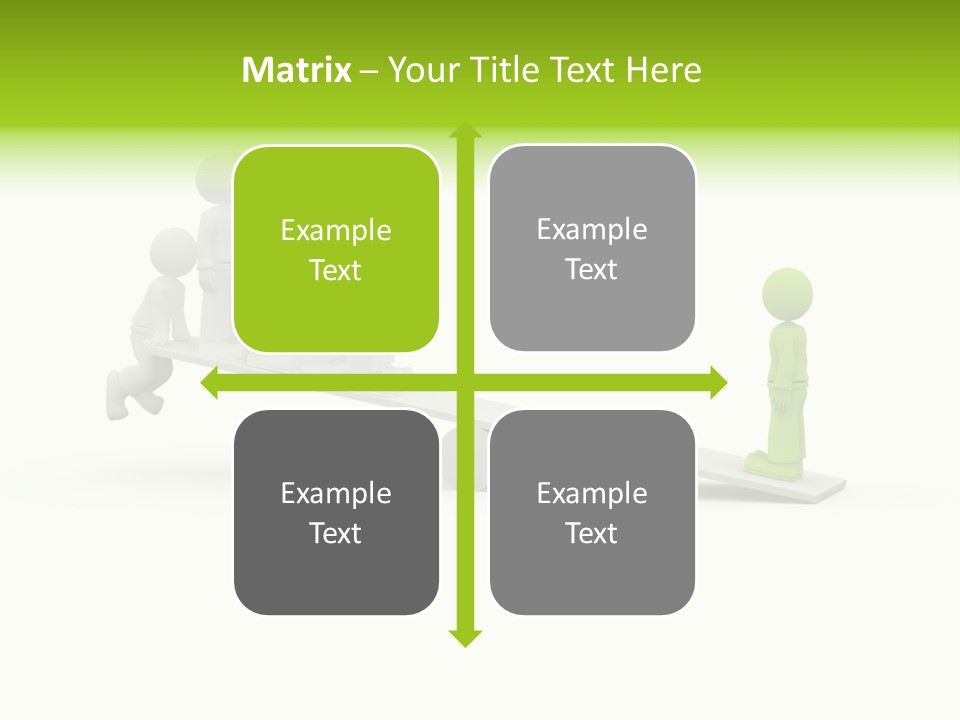 Teenager Pose Acrobat PowerPoint Template