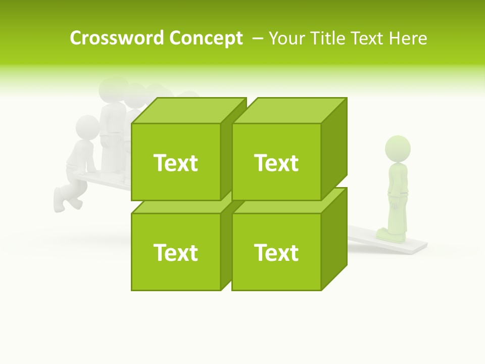 Teenager Pose Acrobat PowerPoint Template