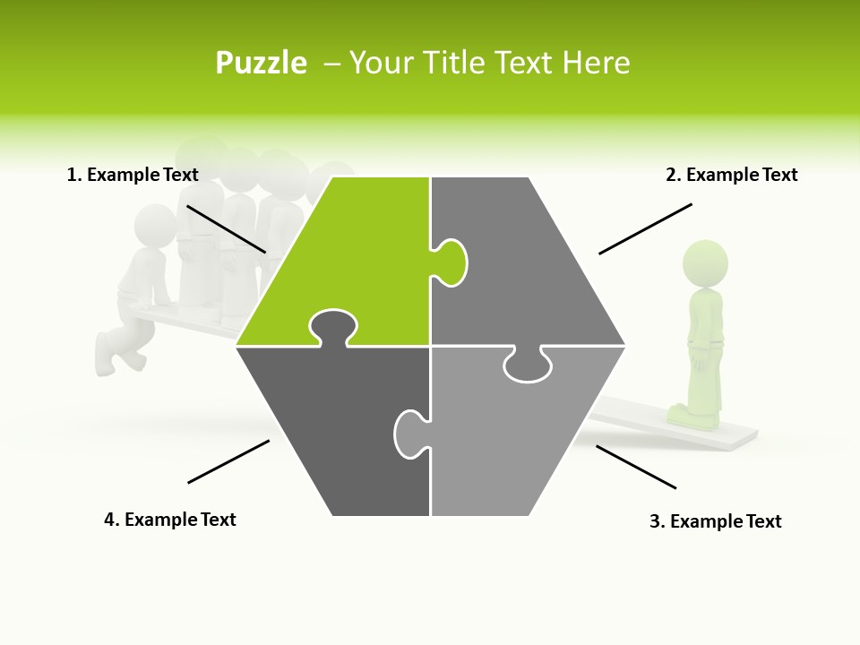 Teenager Pose Acrobat PowerPoint Template