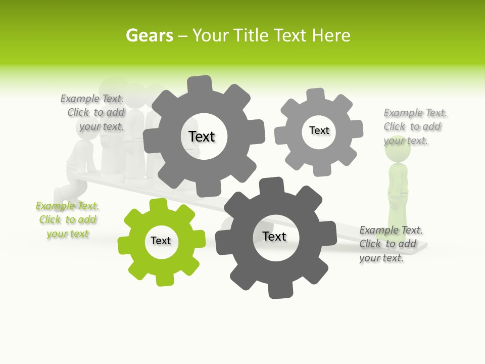 Teenager Pose Acrobat PowerPoint Template