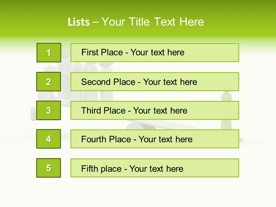 Teenager Pose Acrobat PowerPoint Template