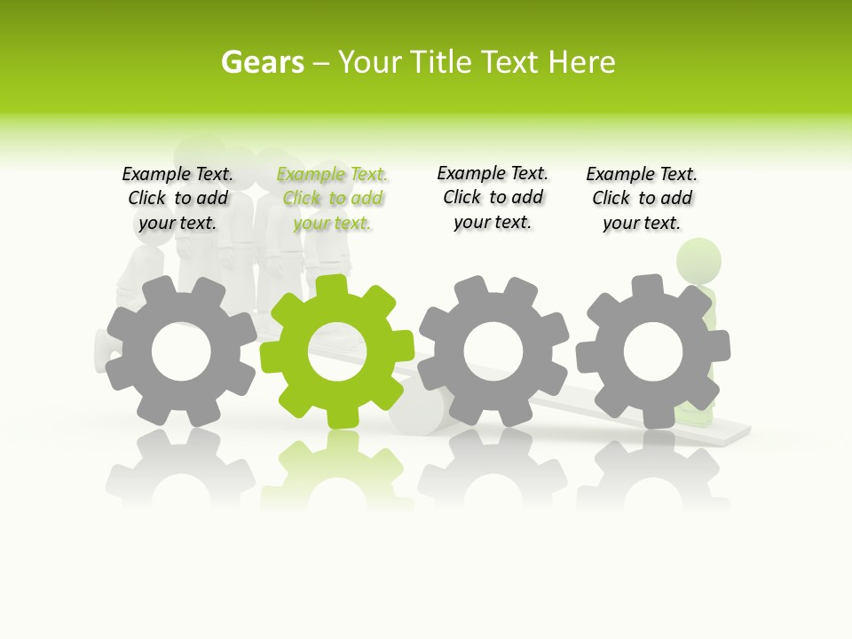 Teenager Pose Acrobat PowerPoint Template