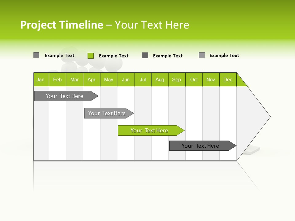 Teenager Pose Acrobat PowerPoint Template